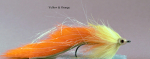 Pike Streamer Yellow & Orange